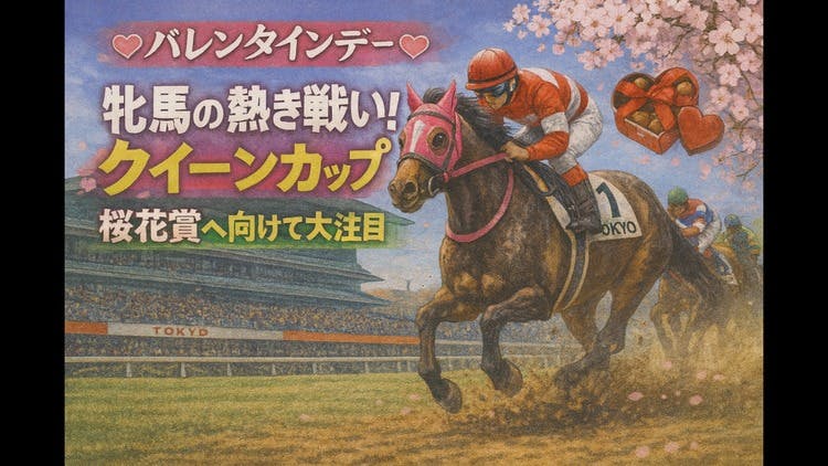 クイーンカップ予想❗️牝馬の熱き戦い❗️騎手血統からこの馬券