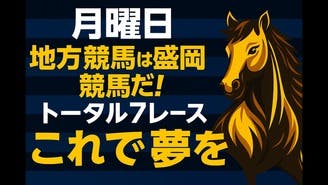 月曜日地方競馬❗️盛岡競馬特選７レースお得予想パック❗️