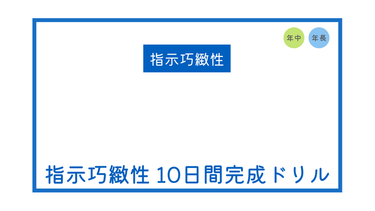 指示巧緻性 10日間完成ドリル（類題2パターン付き） - DMMオンラインサロン