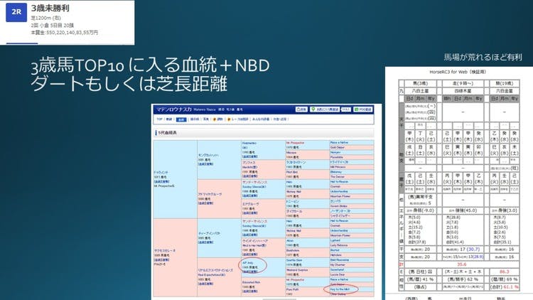 日曜日のこの馬が100万馬券をもたらす - DMMオンラインサロン