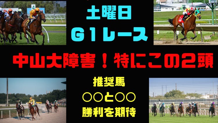 Ｇ１レース❗️中山大障害予想❗️過去レース分析よりこの推奨馬だ❗️ - DMMオンラインサロン