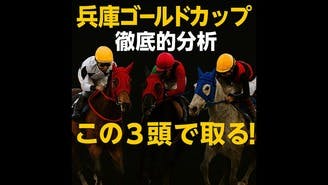 兵庫ゴールドカップ予想❗️過去レースデータ分析❗️この馬券で連勝だ❗️