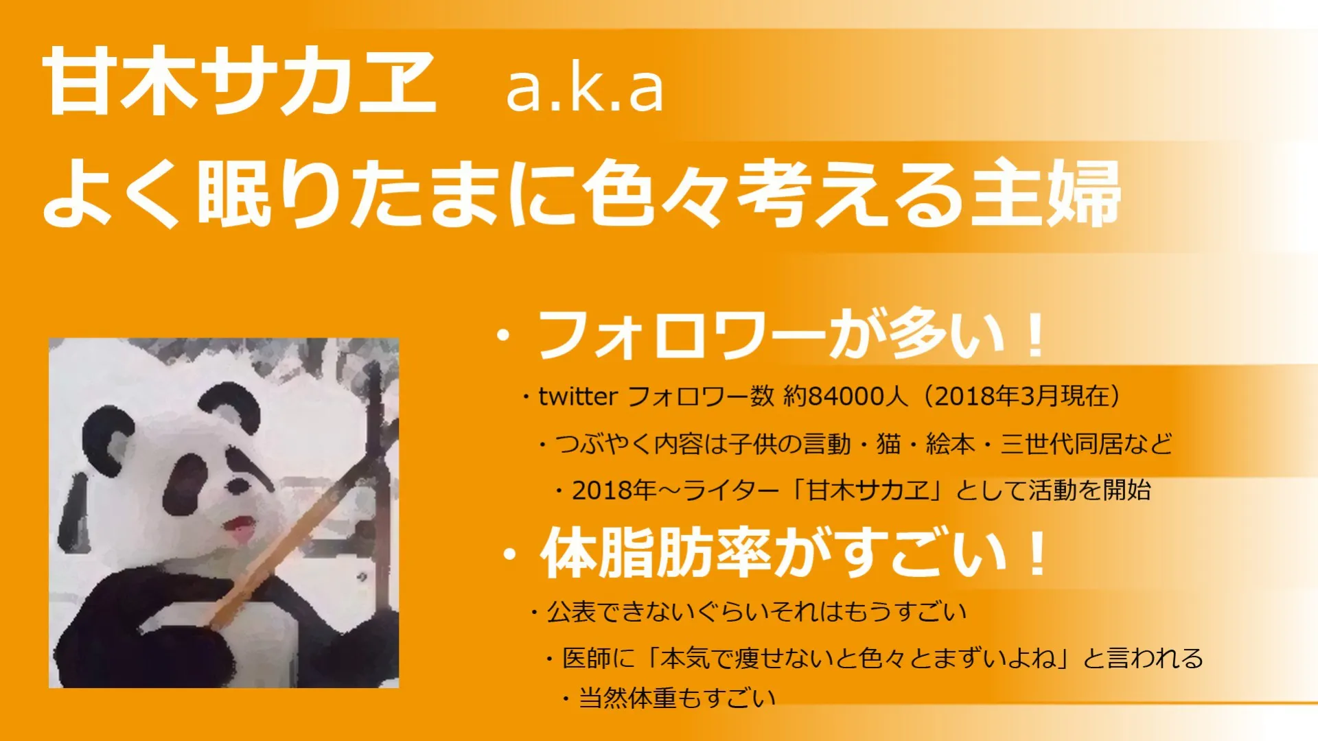 甘木サカヱ A K A よく眠りたまに色々考える主婦 いっしょにつづける脱debu生活 R 30 Bmi Dmm オンラインサロン