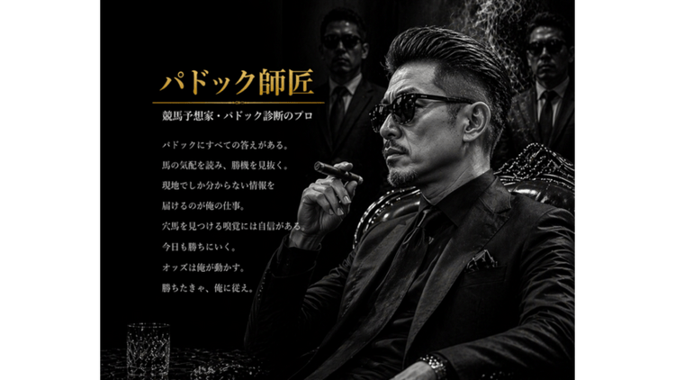 パドック師匠 - パドック師匠の完璧だろ！競馬コミュニティサロン